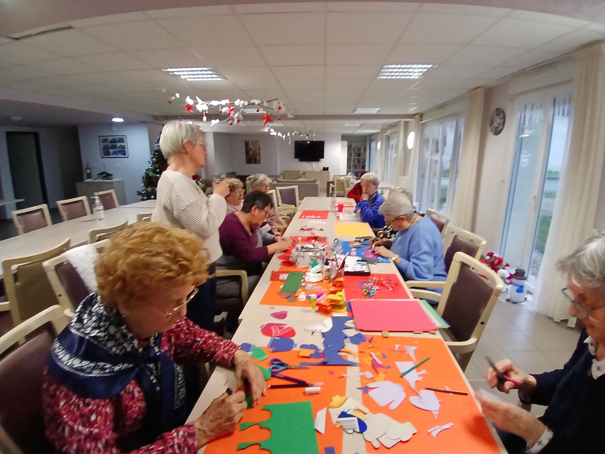 Animation à la résidence Clodomir