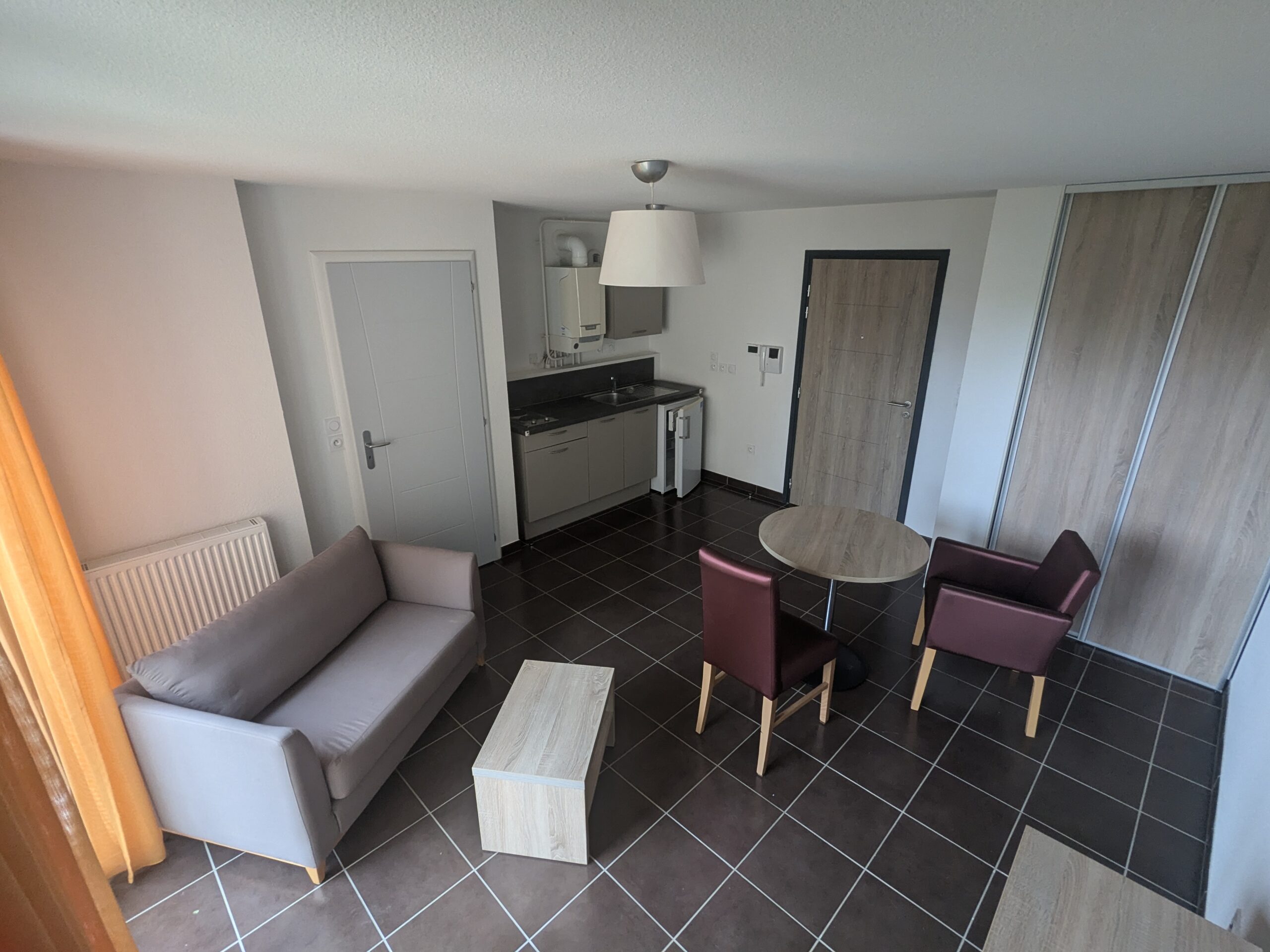 Intérieur d'un appartement résidence Clodomir